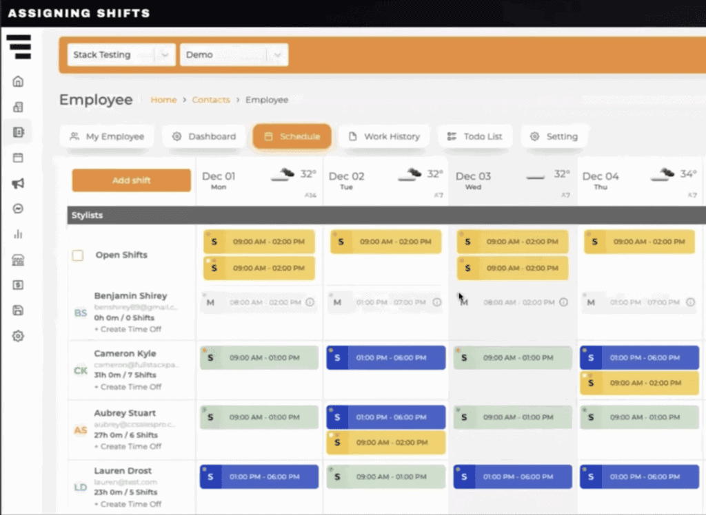 Tattoo Studio Booking Management Software
